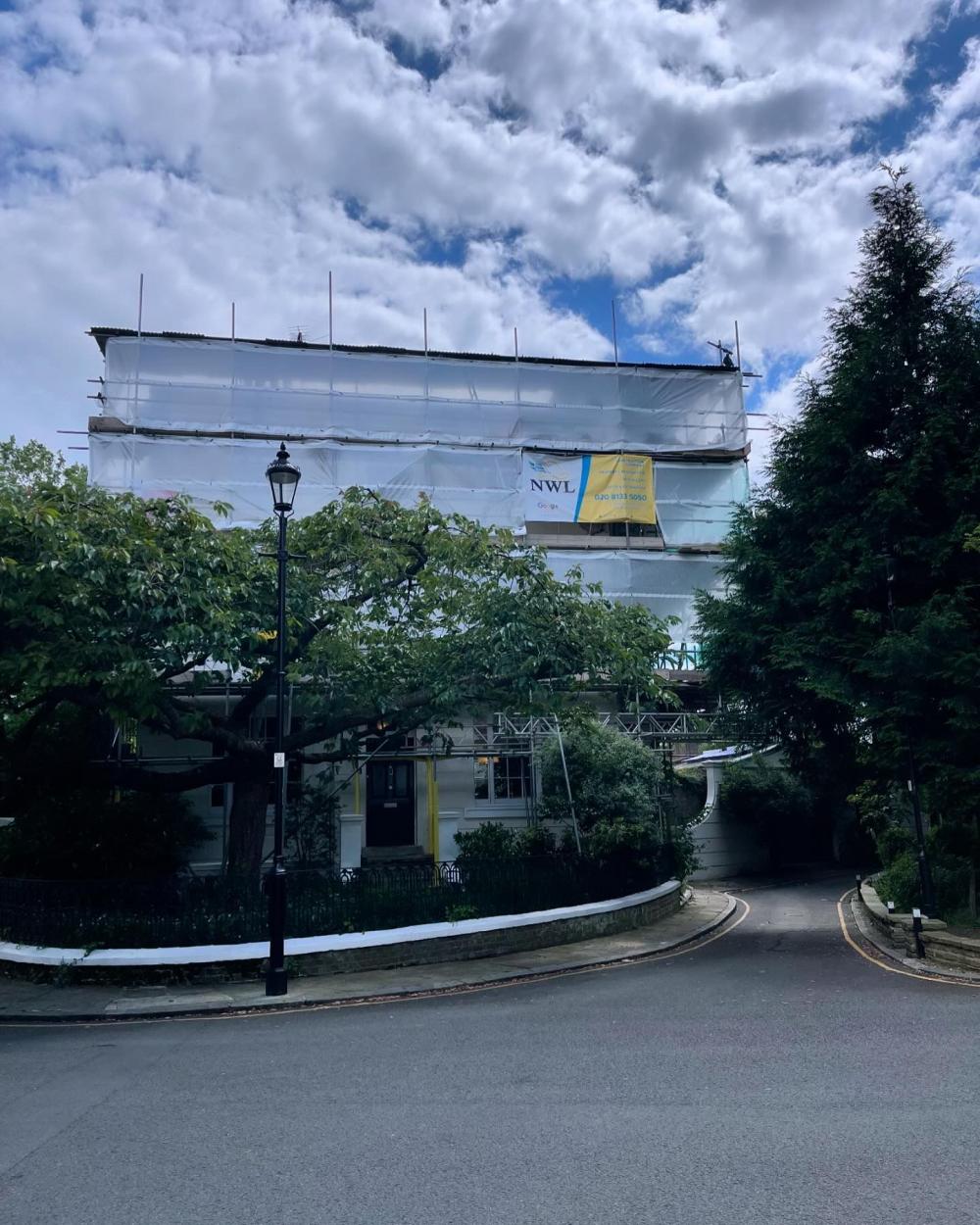 House masonry restoration works, Barnsbury Square - image 9